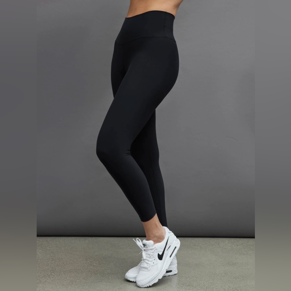 CARBON38 High Rise Full-Length Leggings in Melt - Navy Blazer